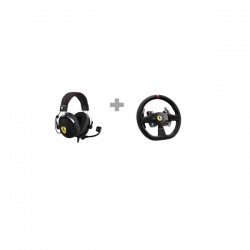 Thrustmaster T.Racing Ferrari Gt Edition & Ferrari 599Xx Evo 30 Alcantara Edition Race Gear Bundle Tm-4160771