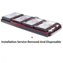Apc Supply And Delivery Of 1 X Rbc34 Battery + Installation Service By A Certified Schneider Electric