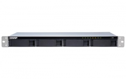 Qnap Ts-431xeu-2g 4-bay Quad-core 1.7 Ghz Short-depth Rackmount Nas With 100w Power Supply 2gb