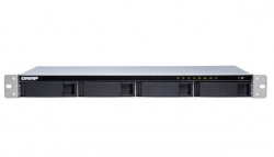 Qnap Ts-431xeu-8g 4-bay Quad-core 1.7 Ghz Short-depth Rackmount Nas With 100w Power Supply 8gb