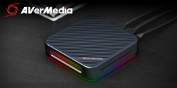 Avermedia Gc555 Live Gamer Bolt Video Capture Box 4Kp60 Hdr + Fhd 240Fps Rgb Lighting Effect Thunderbolt 3 Interface Hdmi 2.0 3.5 Audio. 7.1 Passth 61Gc555000A9