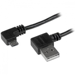 Startech 2m 6 Ft Right Angle Micro-usb Cable Usb2aub2ra2m
