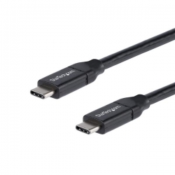 Startech Usb C To Usb C Cable 6 Ft / 2M W/ 5A Power Delivery Usb 2.0 Usb If Certified Usb Type