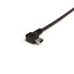 Startech 6 Ft Mini Usb Cable - A To Right Angle Mini B Usb2habm6ra