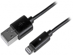Startech Apple Lightning Cable With Led Charging Light - 1 M (3 Ft.) Usbltl1mb