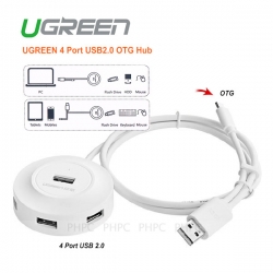 Ugreen 4 Port Usb2.0 Otg Hub (20271) Usbugn4porthubotga