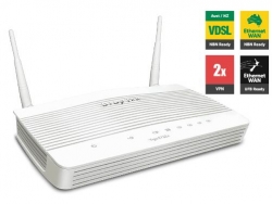 Vigor Vdsl2 & Adsl2+ Firewall Qos Ipv6 Router With 1 X Giga Wan/ Lan 3 X Giga Lans 2 X Vpns Usb