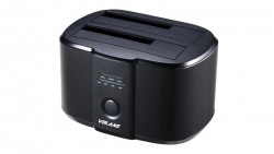 Volans Aluminium 2-bay Usb3.0 Docking Station With Clone Vl-ds30