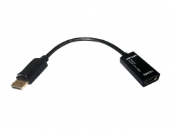 VOLANS Passive Displayport Dp To Hdmi Male To Female Converter (v1.2) With 4k Support Vl-pdphm