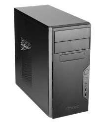 Antec Micro/ Mini-ITX Case: Case : Black SGCC steel 1x 92mm fan Affordable Durability. (No PSU)