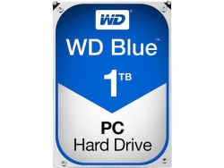Western Digital Sata 3.5" Drive: 1tb Blue Sata3 6gb/ S 7200rpm 64mb Wd10ezex