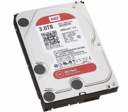 Western Digital WD Red 3TB 3.5" NAS Hard Disk Drive 5400RPM SATA 6GB/s 64MB Cache WD30EFRX