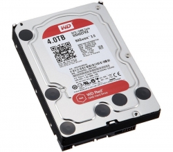 Western Digital WD Red 4TB NAS Hard Disk Drive 5400RPM SATA 6GB/s 64MB Cache 3.5 Inch WD40EFRX