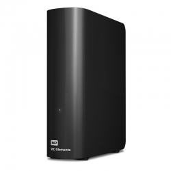 Western Digital Elements Desktop 8tb Black Wdbbkg0080hbk-aesn