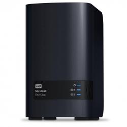 Western Digital My Cloud 12tb Ex2 Ultra 2-bay Nas - 1.3ghz Dual-core Cpu, 1gb Ddr3, Raid,