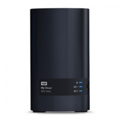 Western Digital My Cloud 16tb Ex2 Ultra 2-bay Nas - 1.3ghz Dual-core Cpu, 1gb Ddr3, Raid, Backup