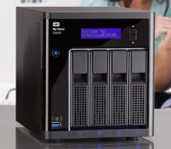 Western Digital My Cloud Ex4100 Expert Series 4-Bay 24Tb Nas 1.6Ghz Dual-Core Cpu 2Gb Ddr3 Raid Backup Media Server - Black Wdbwze0240Kbk-Sesn