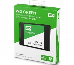 Western Digital WD Green 480GB 2.5" SSD, SATA III 6Gb, Up to 545MB/s, WDS480G2G0A
