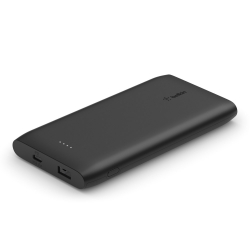 Belkin BOOST↑CHARGE™ USB-C PD Power Bank 10K - Black + USB-C Cable (Bpb001Btbk)