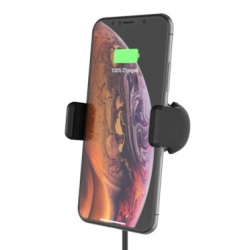 Belkin 10W Wireless Vent Mount Car Charger For Smartphones Black 2Yr Wty F7U053Btblk
