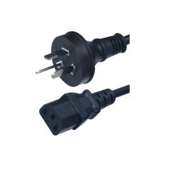 Wicked Wired 1.8m Australian 3pin Electrical Mains To Standard Female Iec Power Cable Ww-p-pc180cm