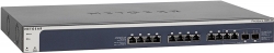 Netgear Xs712T 12 Port 10-Gigabit Ethernet Smart Switch With 2 X Sfp+ Combo Port Xs712T-200Ajs