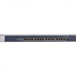 Netgear Xs716e 16-port Prosafe Plus 10ge Switch With 1x Sfp+ Combo Port Xs716e-100ajs