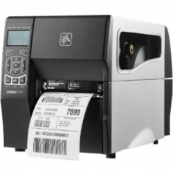 Zebra Dt Printer Zt230; 203 Dpi, Uk/au/jp/eu Cords, Serial, Usb, Parallel Zt23042-d0p100fz