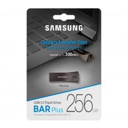 Samsung Bar Plus 256GB USB 3.1 Flash Drive 300MB/s Titan Gray MUF-256BE4